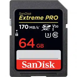 SanDisk Extreme Pro SDXC Card 64GB