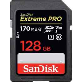 SanDisk Extreme Pro SDXC Card 128GB