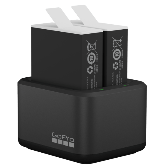 GoPro Dual Battery Charger + Enduro Batteries