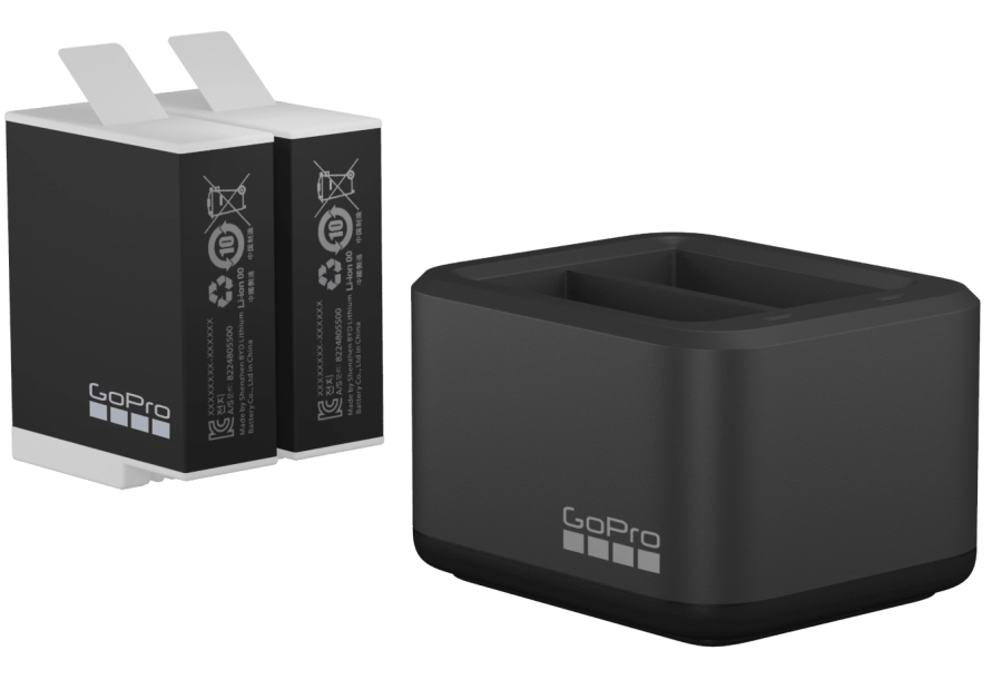 GoPro Dual Battery Charger + Enduro Batteries
