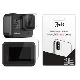 3MK Flexible Glass for GoPro Hero 8 Glass for GoPro Hero 8