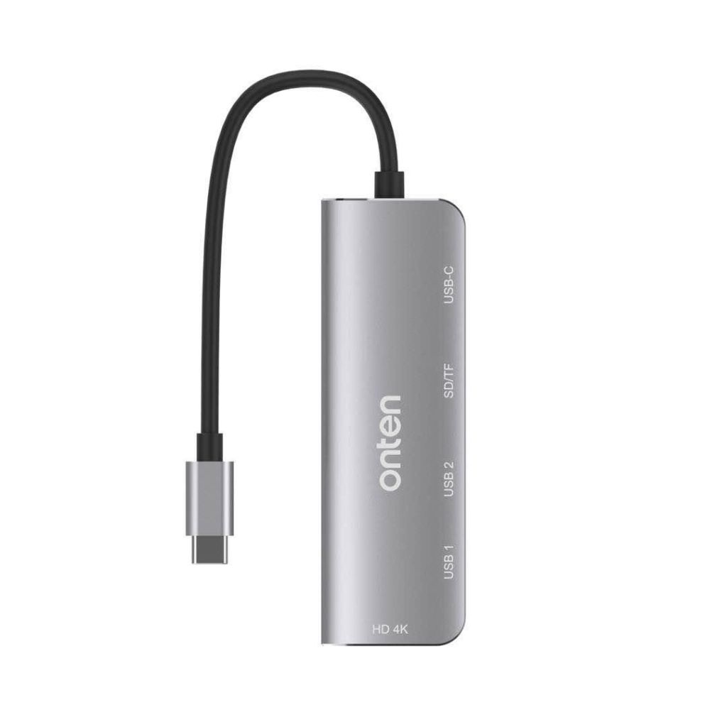 Type-C 5in1 Multi Function Dock Station by ONTEN