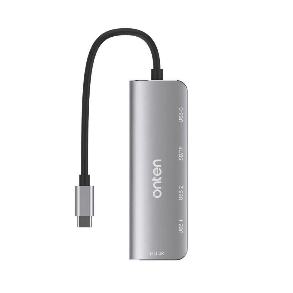 Type-C 5in1 Multi Function Dock Station by ONTEN