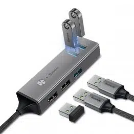 Adapter TYPE-C to USB 5in1
