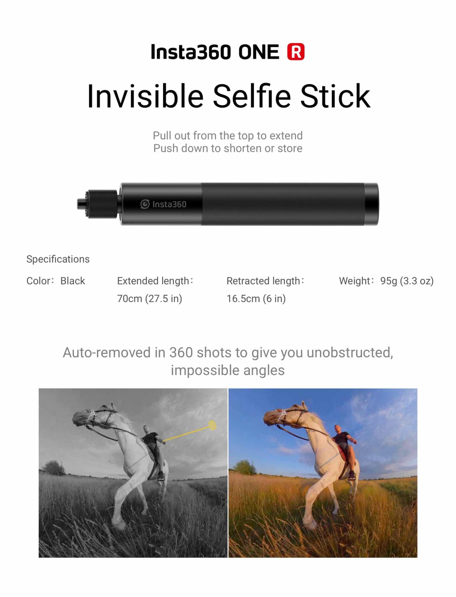 invisible Selfie Stick