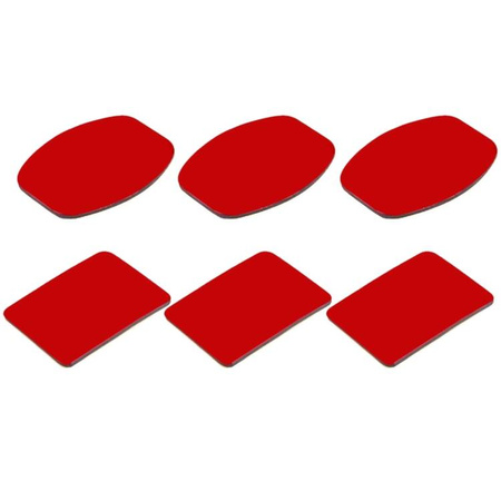 Adhesive Stickers Set for GoPro/Insta360/DJI (6 Τεμ.) Adhesive Stickers Set for GoPro/Insta360/DJI (6 Τεμ.)