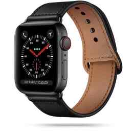 TECH-PROTECT Leatherfit Λουράκι Apple Watch (42/44mm) Δερμάτινο Λουράκι Apple Watch