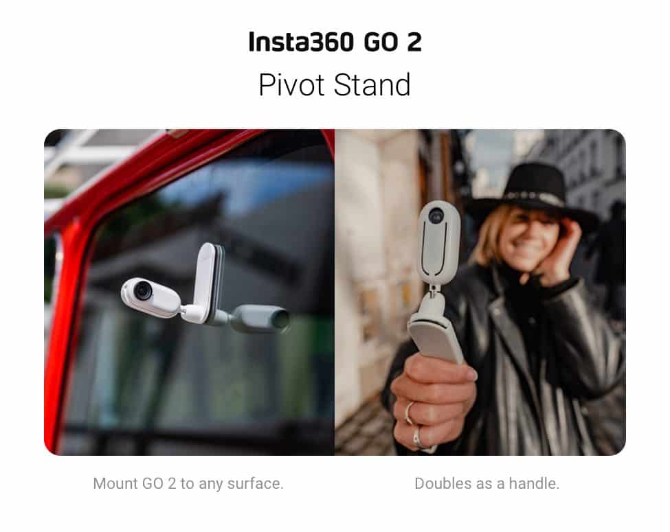 Insta360 GO 2 Pivot Stand