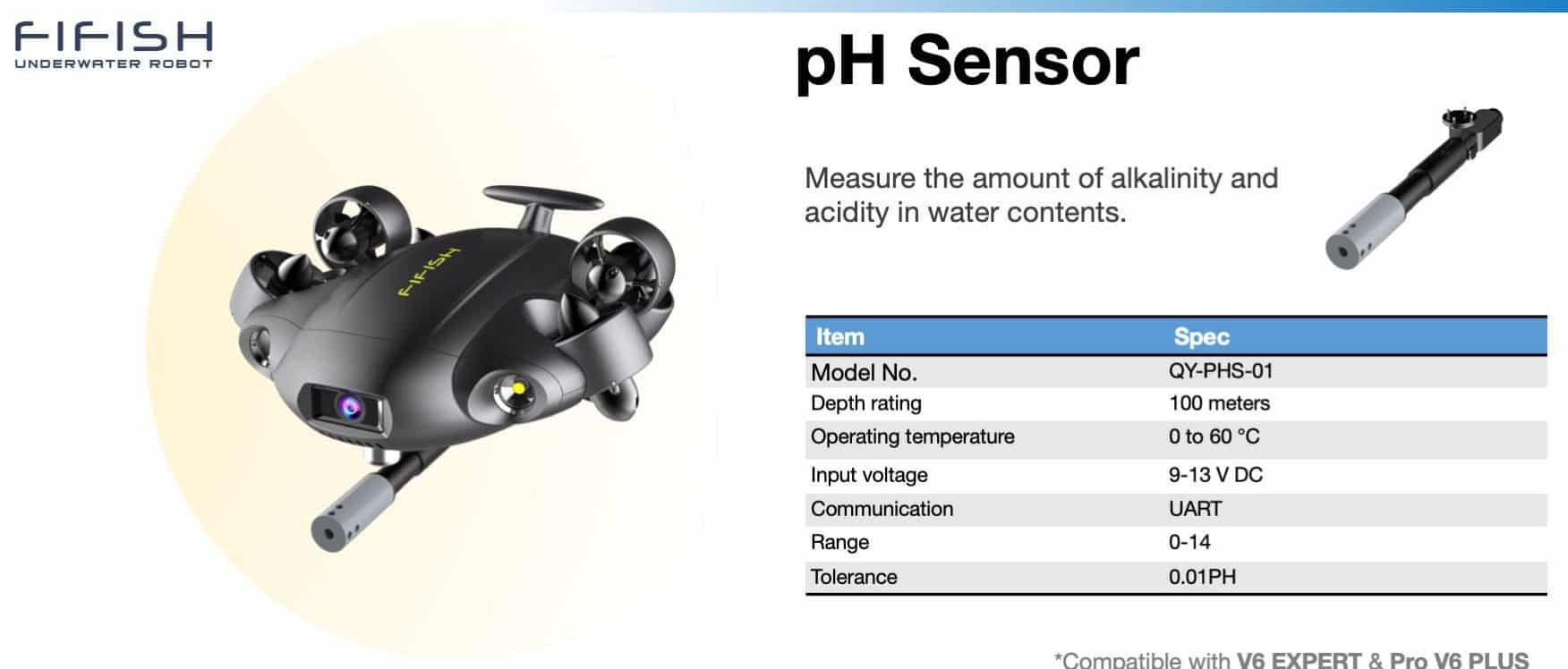 pH Sensor for FIFISH