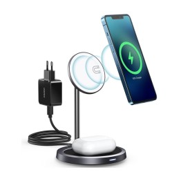 2in1 Qi Wireless Charger 15W Magsafe
