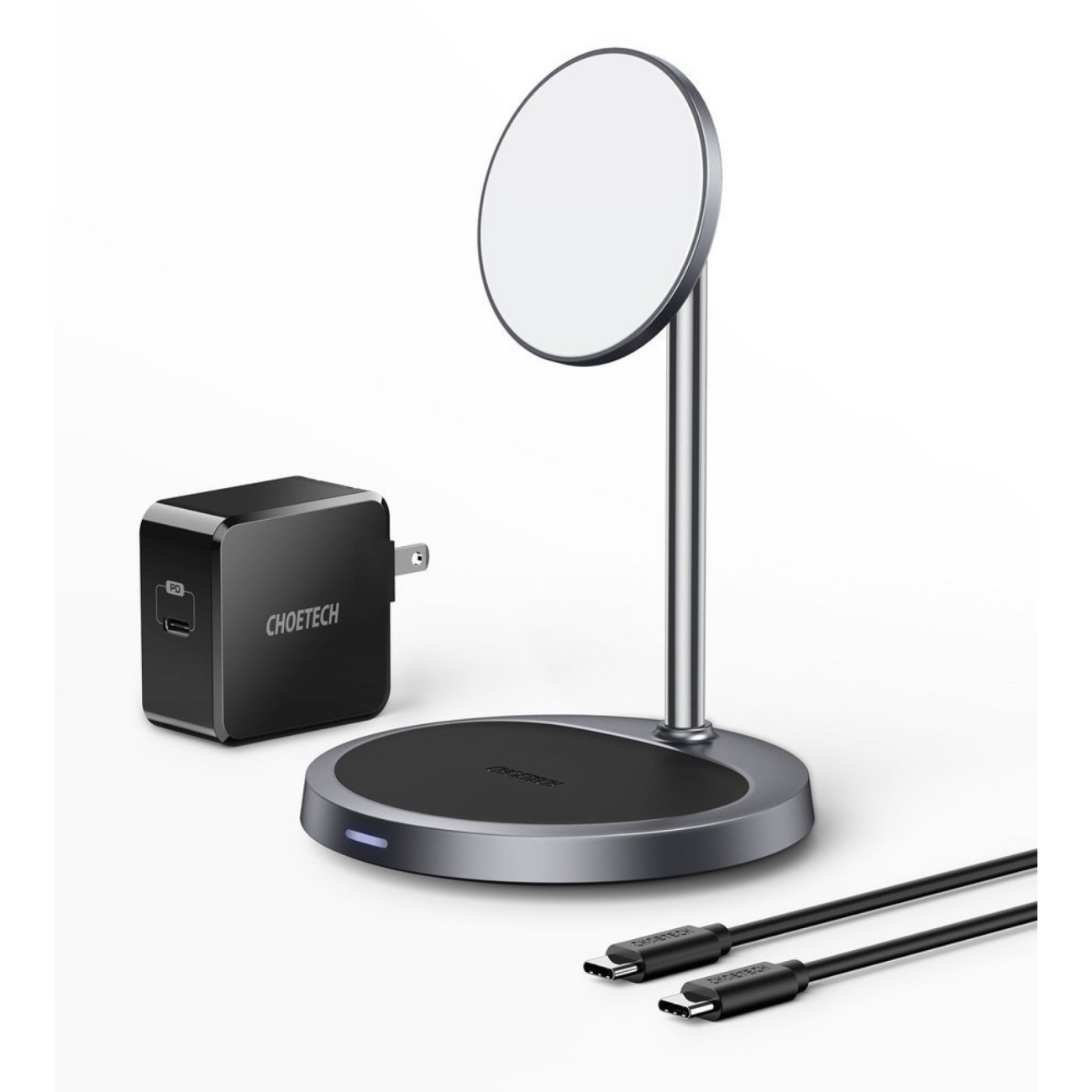 2in1 Qi Wireless Charger 15W Magsafe