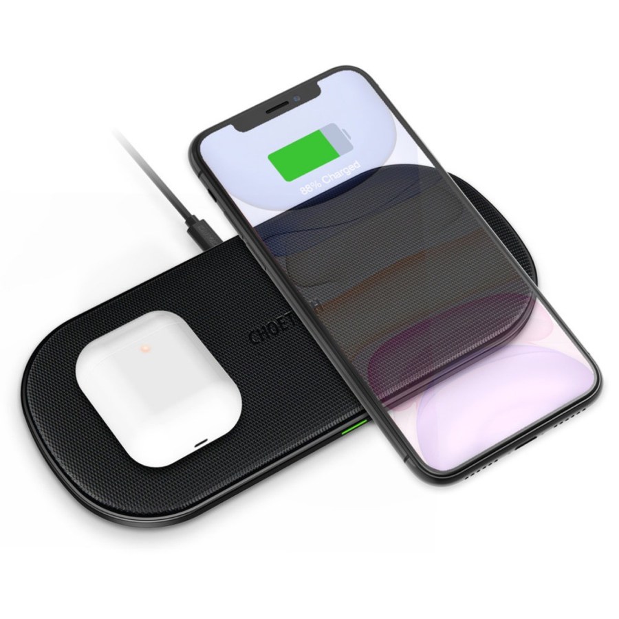 Dual Wireless Charger Choetech T535-S