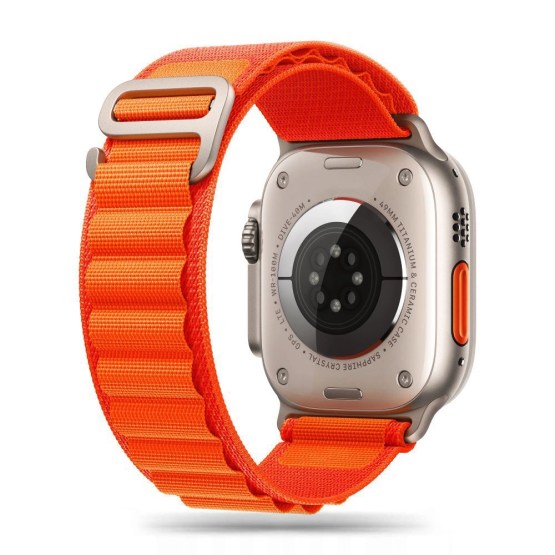 Apple watch orange nylon pro wrist band