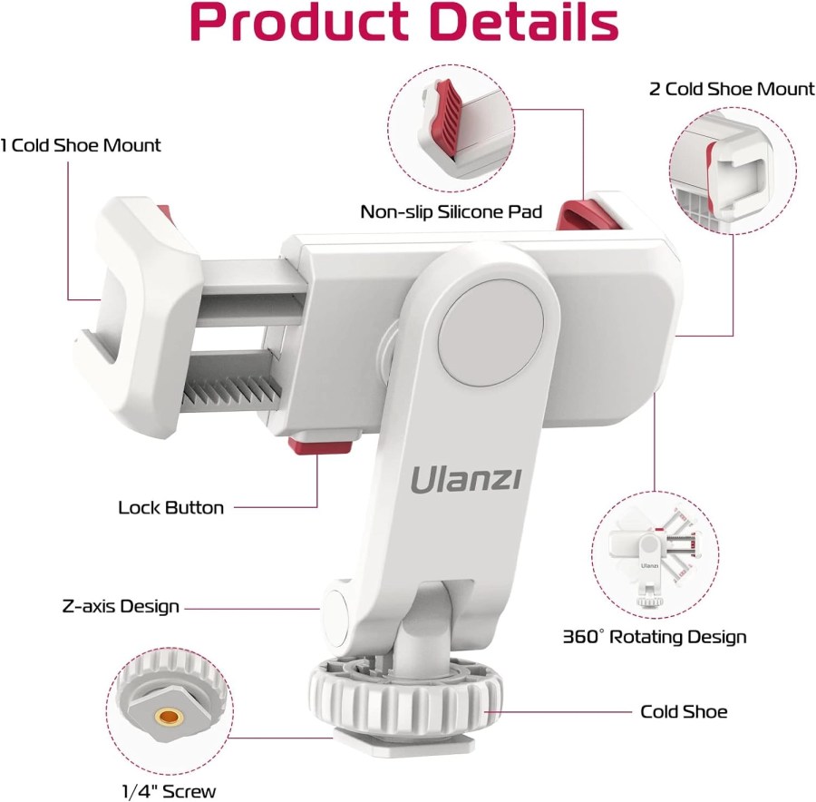 Ulanzi SmartPhone Tripod Mount ST-06S