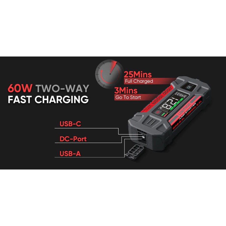 LOKITHOR J1000 Jump Starter with LiFePO4