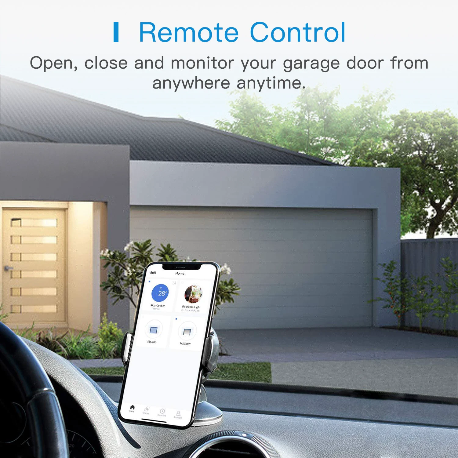 Smart Garage Door Opener Meross MSG200