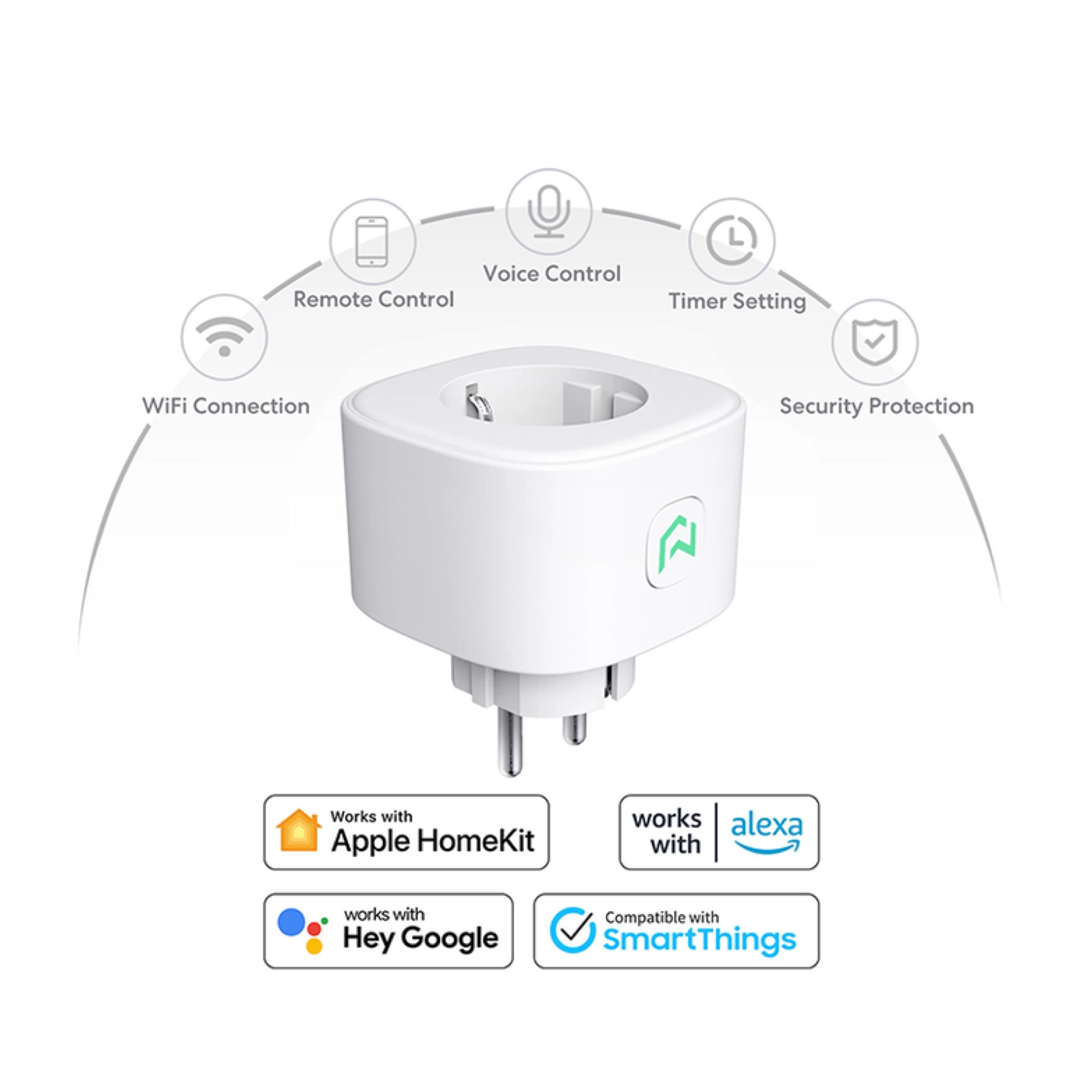 Connectivity - Έξυπνη πρίζα WiFi MEROSS MSS210EU