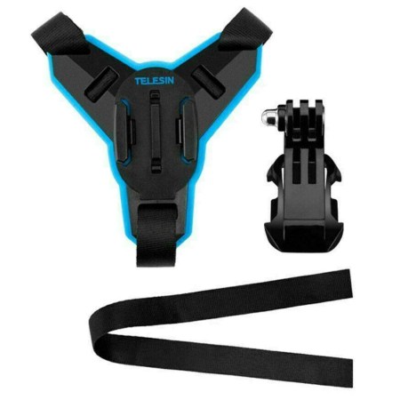 Telesin Helmet Chin Mount + J-Hook Mount