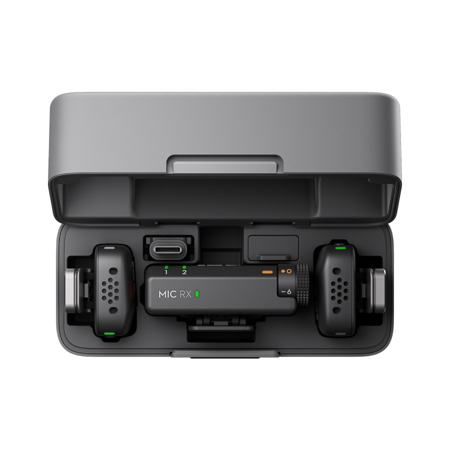 DJI Mic Mini 2TX 1RX Charging Case