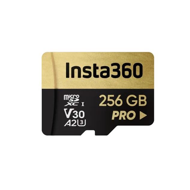 Insta360 Memory Card 256GB MICRO SD V30, A2, 90MB/S 8K Insta360 Memory Card 256GB MICRO SD V30, A2, 90MB/S 8K