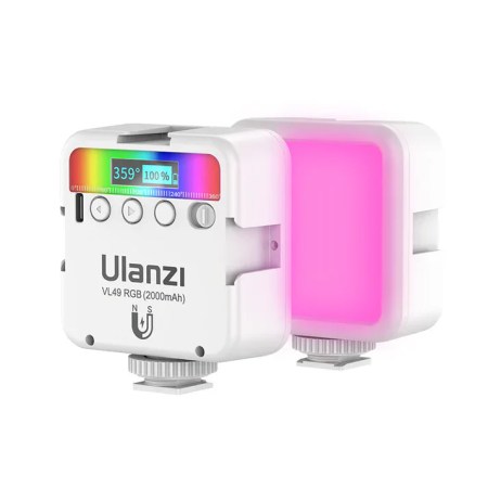 LED Ulanzi VL49 – RGB, WB (2500 K – 9000 K) white