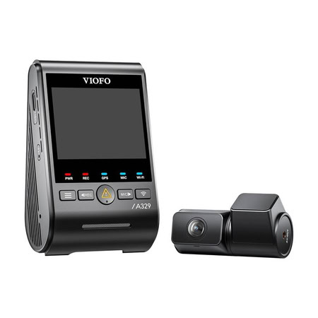 VIOFO Car Dash Camera A329 2CH 4K 60FPS + 2K WiFi, GPS