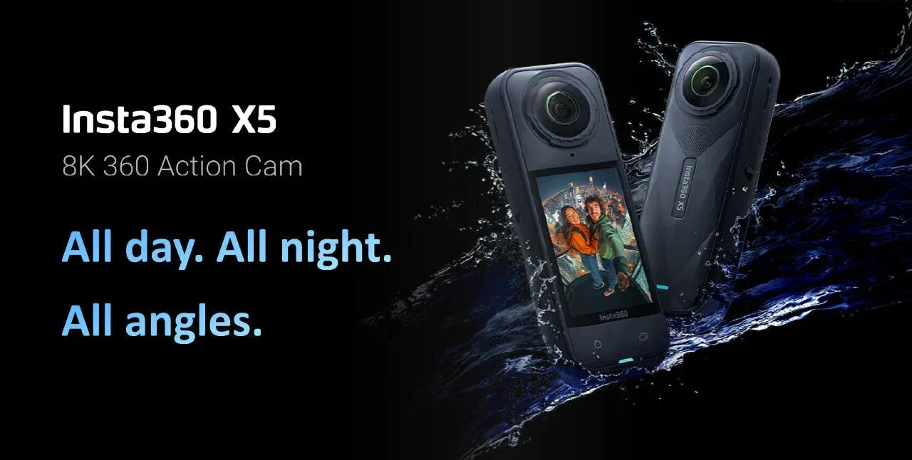 insta360 x5 all day all night