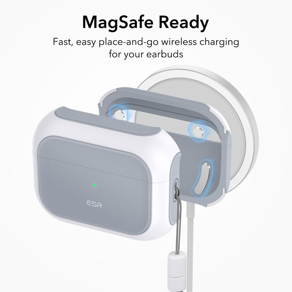 Θήκη AIRPODS PRO 1/2 ESR Orbit HALOLOCK MagSafe