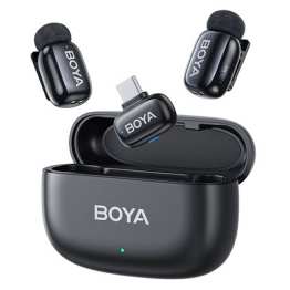 Ασύρματο Mικρόφωνο BOYA Mini Type-C (2 Mic with Charging Box)